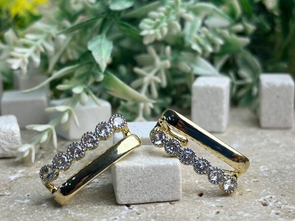Gold Aurora Küpe