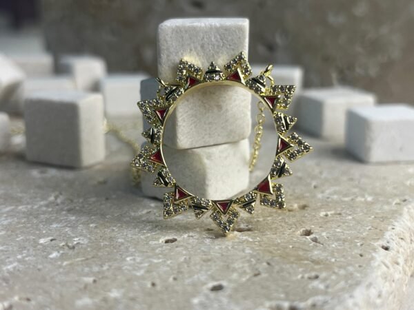 Gold Sunlit Grace Kolye - CYCH0011